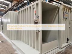 農産物プレクールシステム 葉物野菜真空冷却機