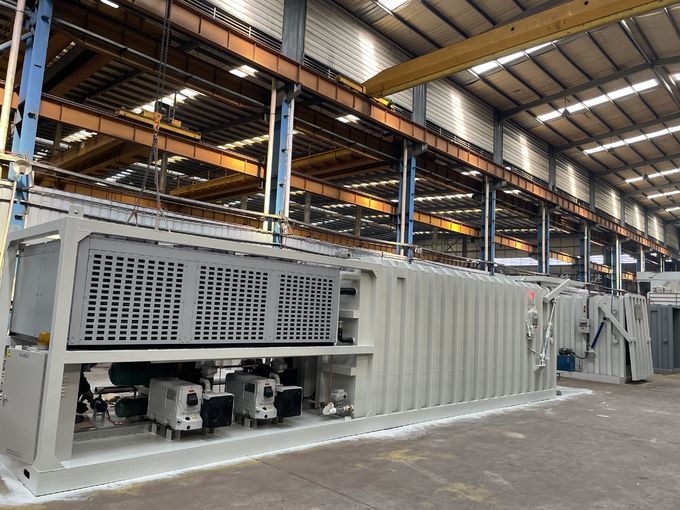 98KW PLCの倍の部屋の真空のクーラー3tonsは6つのパレットを循環させる 0
